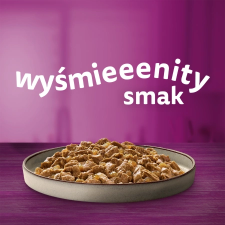 Whiskas Adult Saszetki 40 x 85g Drobiowe Frykasy Mokra Karma