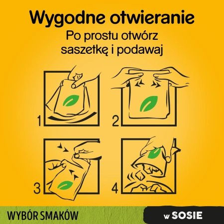Pedigree Mokra Karma Dla Dorosłych Psów Saszetka Mix Smaków (Z Kurczakiem I Warzywami, Z Wołowiną I Warzywami, Z Indykiem I Marchewką, Z Wołowiną I Jagnięciną) 40x100g