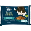 Felix Tasty Shreds Karma Dla Kota Z Łososiem I Tuńczykiem W Sosie 4x80g