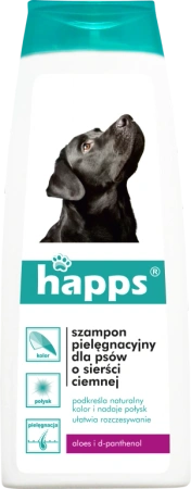 Bros Happs Szampon Pielęgnacyjny Dla Psów O Sierści Ciemnej 200ml