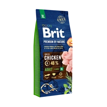 Brit Premium By Nature Adult XL Z Kurczakiem 15kg
