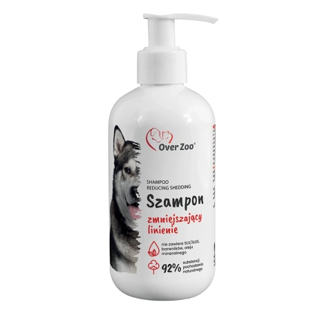 OVER ZOO Szampon Zmniejszający Lnienie Dla Psa 250ml