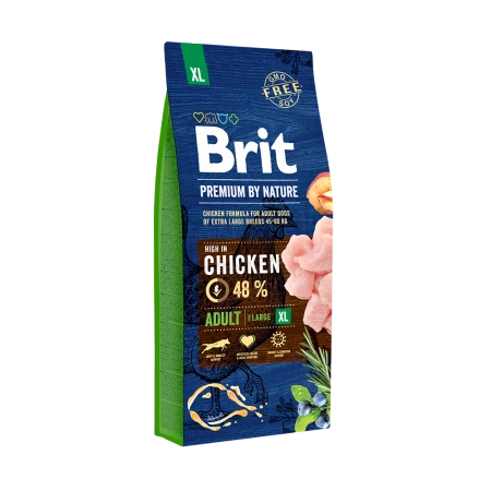 Brit Premium By Nature Adult XL Z Kurczakiem 15kg