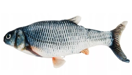 Zabawka Dla Kota Pluszowa Ryba Z Kocimiętką 21 Cm