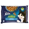 Felix Sensations Jellies Karma Dla Kota Smaki Rybne W Galaretce 4x85g