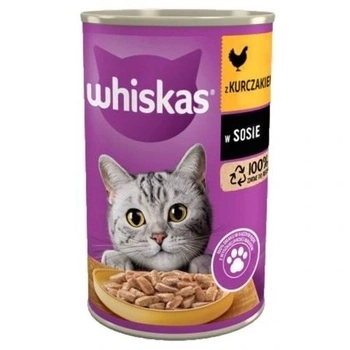 Zestaw WHISKAS Karma mokra 20x400g, 4 różne smaki