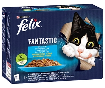 Felix Fantastic Rybne Smaki W Galaretce 12x85g