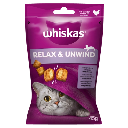 Whiskas Relaks i Odprężenie z kurczakiem 45g