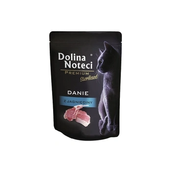 Dolina Noteci Premium Sterilised Danie Z Jagnięciny Dla Kota 85g
