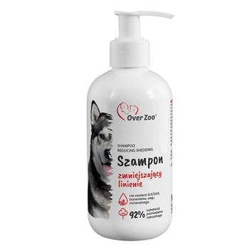 OVER ZOO Szampon Zmniejszający Lnienie Dla Psa 250ml