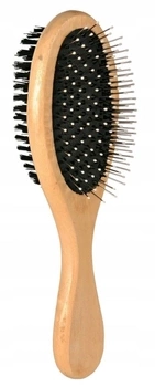 Trixie Szczotka Drewniana Dwustronna Dla Psa I Kota  5x17cm