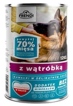 Frendi Kawałki W Delikatnym Sosie Z Wątróbką 1250g