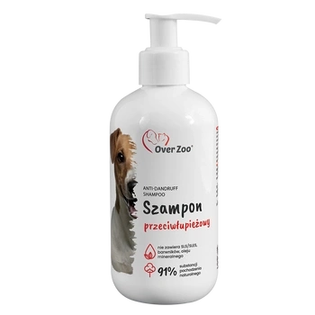 OVER ZOO Szampon Leczniczy  Przeciwłupieżowy 250ml