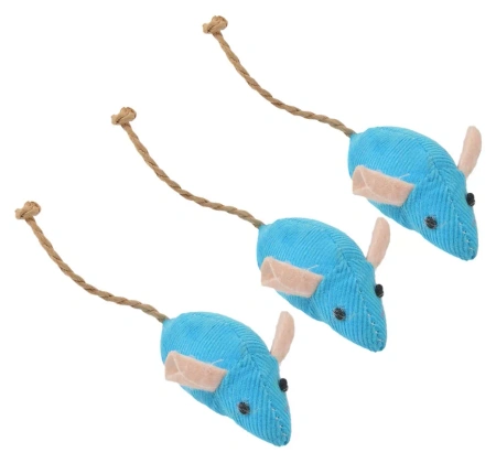 NUXIE Zabawka Dla Kota Myszka Pluszowa 5,5cm