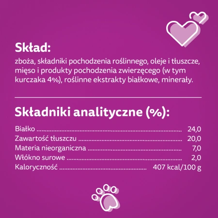 Whiskas Energia I Witalność Przysmak Dla Kota Z Kurczakiem 45g