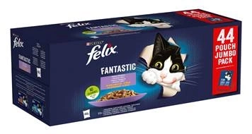 Felix Fantastic Mix Mięsny W Galaretce 44x85g