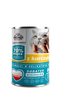 Frendi Kawałki W Delikatnym Sosie Z Kurczakiem 400g