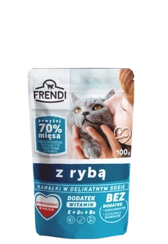 Frendi Kawałki W Delikatnym Sosie Z Rybą 100g