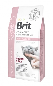 Brit Grain Free Veterinary Diet Cat Hypoallergenic Łosoś Z Groszkiem 2kg