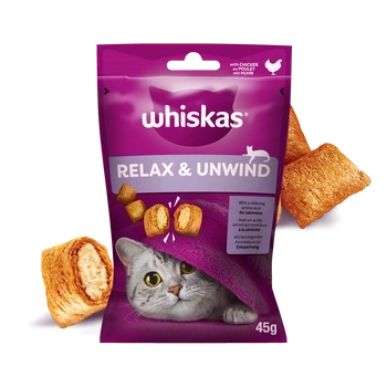 Whiskas Relaks i Odprężenie z kurczakiem 45g