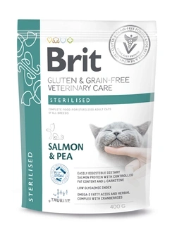 Brit GF Veterinary Diets Cat Sterilised 400g
