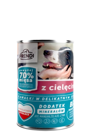 Frendi Kawałki W Delikatnym Sosie Z Cielęciną 400g