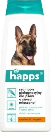 Bros Happs Szampon Pielęgnacyjny Dla Psów O Sierści Mieszanej 200ml
