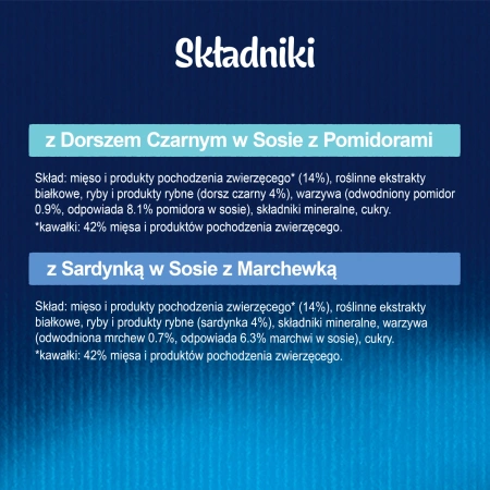 Felix Sensations Sauces Karma Dla Kota Smaki Rybne W Sosie 4x85g