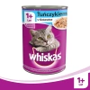 WHISKAS Mokra Karma Dla Kota 1+ Z Tuńczykiem W Galaretce 400g