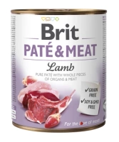 Brit Pate & Meat Lamb 800g