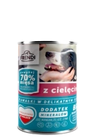 Frendi Kawałki W Delikatnym Sosie Z Cielęciną 400g