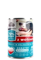 Frendi Kawałki W Delikatnym Sosie Z Wołowiną 400g