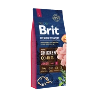 Brit Premium By Nature Junior L Z Kurczakiem 15kg