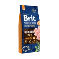 Brit Premium By Nature Senior S+M Z Kurczakiem 15kg